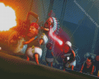 Team Fortress 2 Game Diamond Painting