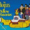 The Beatles Yellow Submarine Diamond Painting