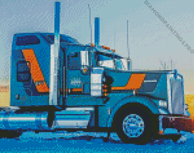 The Kenworth Truck Diamond Painting