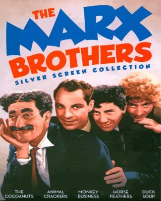 The Marx Brothers Poster Diamond Painting