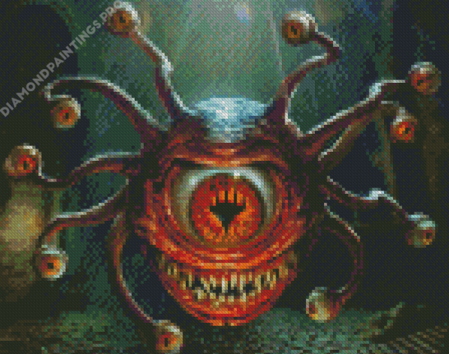 The Monster Beholder Diamond Painting