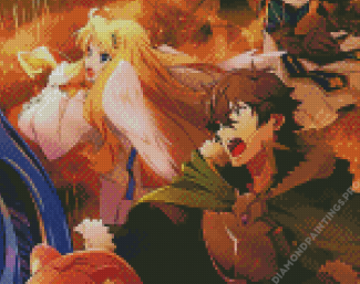 The Rising Of The Shield Hero Anime Characters Diamond Painting