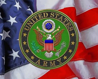 USA Army Logo Diamond Painting