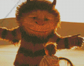 Where The Wild Things Are Movie Characters Diamond Painting