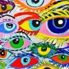 Abstract Eyes Diamond Painting