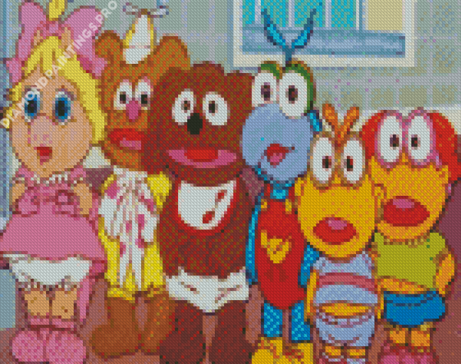 Aesthetic Muppet Babies Diamond Painting