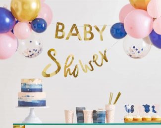 Baby Shower Diamond Painting