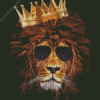 Cool King Of The Jungle Diamond Painting