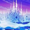 Fantasy Ice Castle Diamond Painting