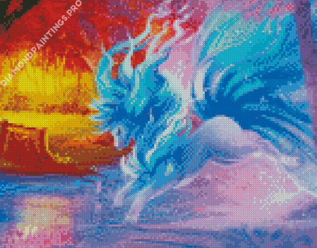 Fantasy Ninetales Character Diamond Painting