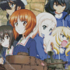 Girls Und Panzer Poster Diamond Painting