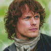 Handsome Jamie Fraser Diamond Painting