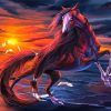 Horse Fantasy Sunset Diamond Painting