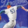 La Dodgers Player Diamond Painting