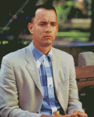 Lonely Forrest Gump Diamond Painting