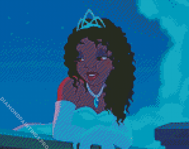 Lonely Tiana Diamond Painting