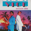 Miami Vice Poster Diamond Painting