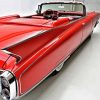 Red Classic Cadillacs Car Diamond Painting