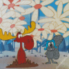 Rocky And Bullwinkle Diamond Painting