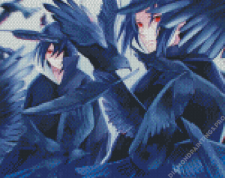 Sasuke And Itachi Anime Characters Diamond Painting