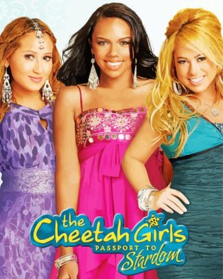 Cheetah Girls Poster Diamond Painting