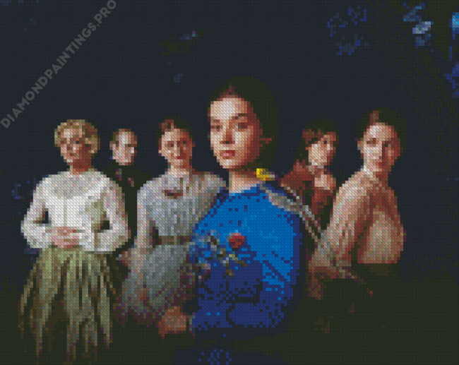 Dickinson Characters Diamond Painting