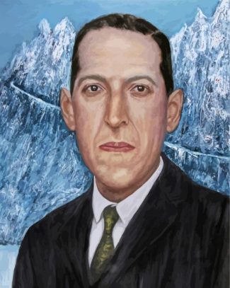 Howard Phillips Lovecraft Art Diamond Painting