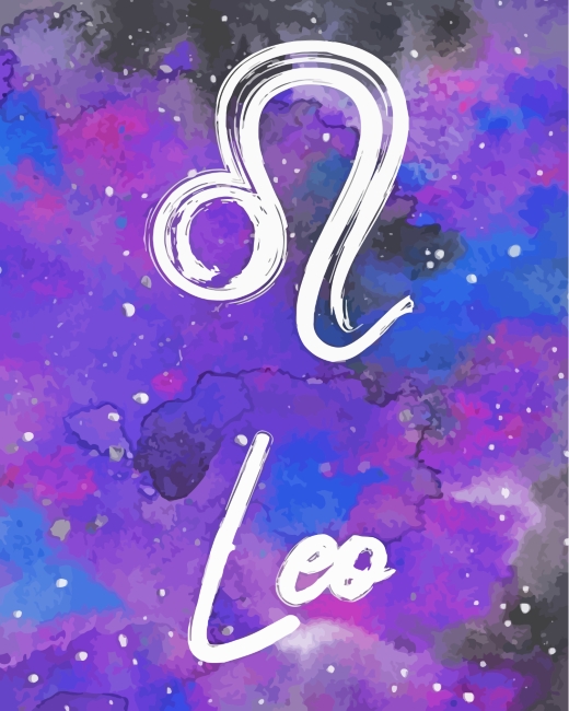 Leo Sign Diamond Painting