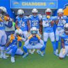 Los Angeles Chargers Team Players Diamond Painting