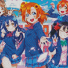Love Live School Idol Anime Girls Diamond Painting