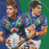 New Zealand Warriors Rugby League Team Diamond Painting