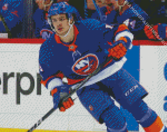 New York Islanders Hockey Player Diamond Painting