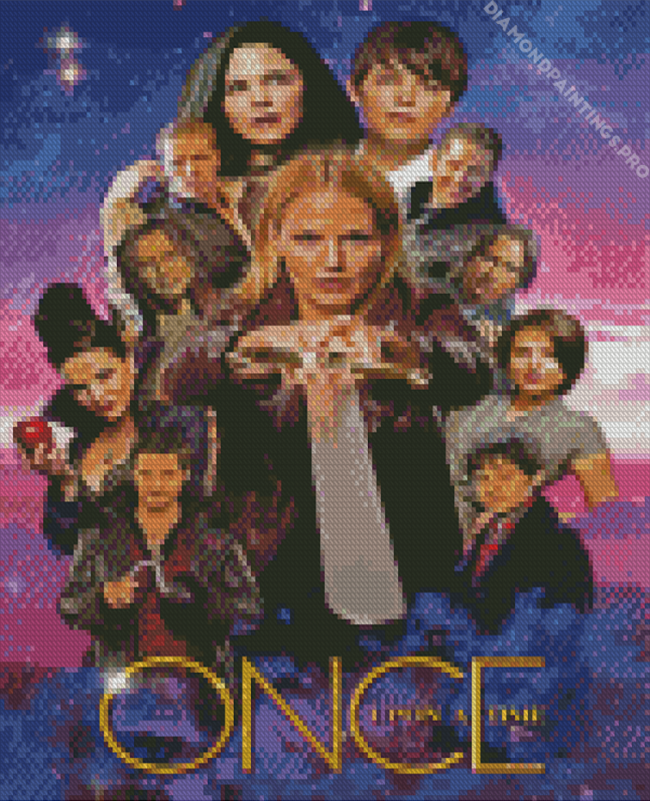 Once Apon A Time Poster Diamond Painting