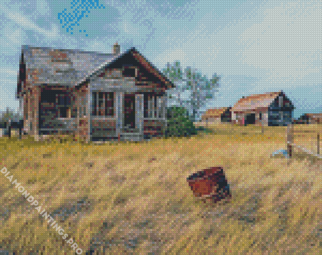 Prairie Landscape Diamond Painting