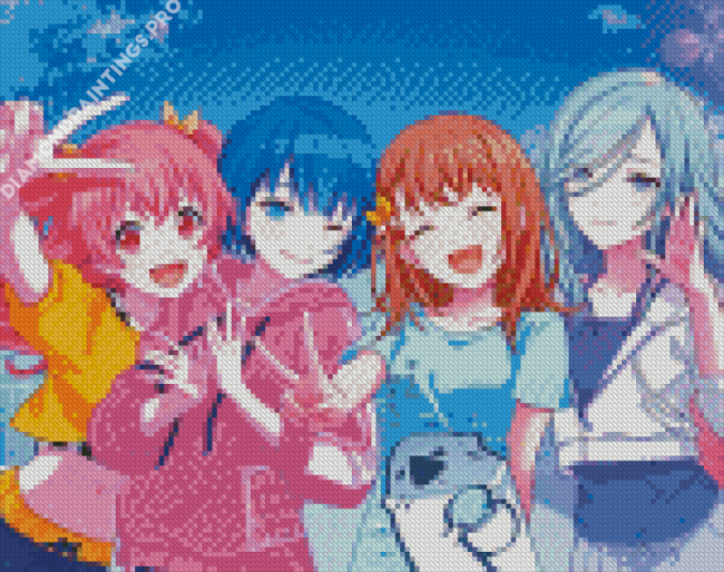 Project Sekai Colorful Stage Anime Girls Diamond Painting