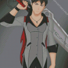 RWBY Qrow Branwen Diamond Painting