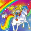 Rainbow Brite Cartoon Diamond Painting