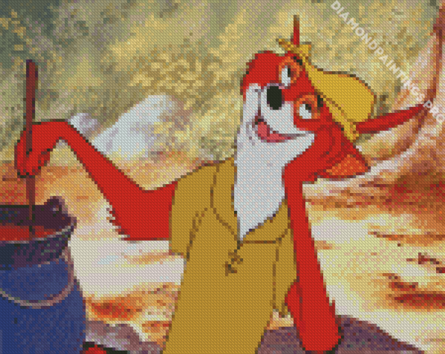 Robin Hood Fox Diamond Painting