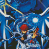 Seto Kaiba With Monster Diamond Painting