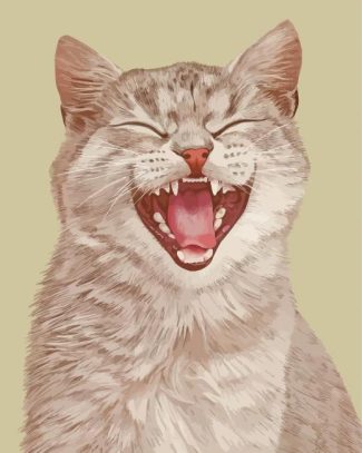Smile Cat Diamond Painting
