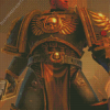 Space Marine Game Character Diamond Painting