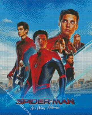 Spider Man No Way Home Movie Diamond Painting
