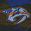 The Nashville Predators Hockey Logo Diamond Painting