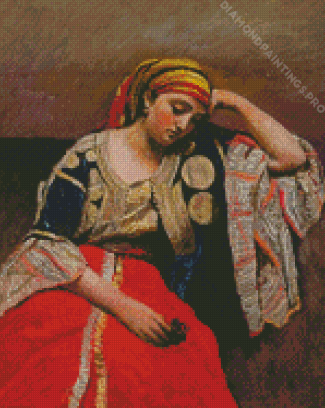 Traditional Algerian Woman Diamond Painting