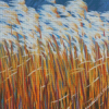 Wheat Tall Grass Diamond Painting