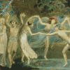Oberon Titania And Puck With Fairies Dancing By William Blake Diamond Painting