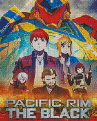 Pacific Rim The Black Poster Diamond Painting