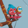 Sorbet Shark Cookie Run Diamond Painting