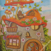 Tea House Diamond Painting