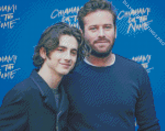 Timothee Chalamet And Armie Hammer Diamond Painting